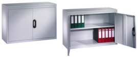 C+P Rehausse ERGO pour armoire de bureau gris clair