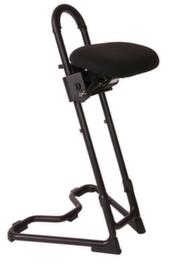 meychair Siège assis-debout Futura Komplex, hauteur d’assise 610 - 860 mm, assise noir