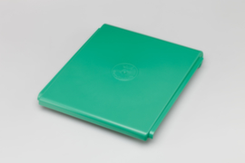 VAR Couverture pour caisson de tri sélectif, vert