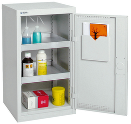 stumpf Armoire de protection de l'environnement en tôle d'acier, hauteur x largeur x profondeur 900 x 500 x 500 mm