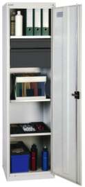 stumpf Armoire d'atelier Serie 3000 avec 3 tablettes de rétention + 2 tiroirs, largeur 500 mm