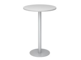 Table haute, Ø 800 mm, panneau gris