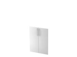 Porte à double battant Terra Nova pour rayonnage de bureau, hauteur x largeur 1140 x 800 mm