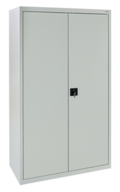 stumpf Armoire à portes battantes avec tablettes galvanisées, largeur 1000 mm