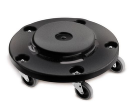Rubbermaid Chariot BRUTE&reg; pour conteneurs consolid&eacute;s, pour 76 - 121 l bacs, poly&eacute;thyl&egrave;ne/m&eacute;tal noir