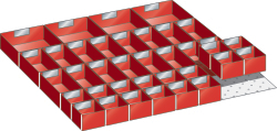 Kit de bacs de rangement pour tiroirs 717 mm