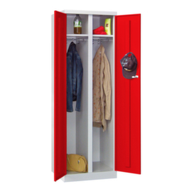 PAVOY Armoire à vêtements/linge Basis Plus à 2 compartiments, largeur de compartiment 300 mm