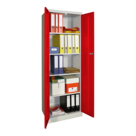 PAVOY Armoire universelle Basis Plus avec 4 tablettes, largeur 600 mm