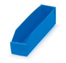 bac à bec pliable, bleu, profondeur 378 mm, polypropylène