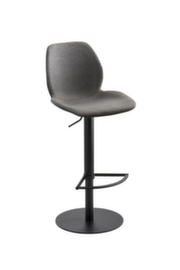 Mayer Sitzmöbel Tabouret de bar réglable en hauteur myMARCO, assise anthracite chiné