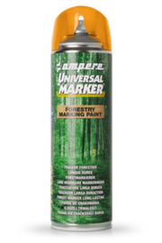 a.m.p.e.r.e. peinture de marquage Universal Marker pour la sylviculture, orange fluo