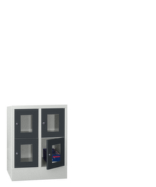 PAVOY armoire multicases Basis, 4 compartiments