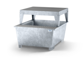 Bac de rétention classic-line pour IBC,pour 1 x IBC