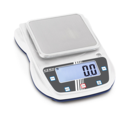 KERN balance de table EHA 1000-1 avec plateforme en acier inoxydable, plage de pesage 1 kg