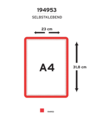 tarifold Cadre d'affichage Magneto tview