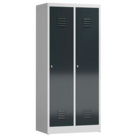 Armoire vestiaire ClassiX pour séparation noir blanc