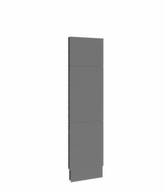 cloison acoustique démontable Mobil élément de liaison, hauteur x largeur 2500 x 625 mm, paroi RAL7037 gris poussière