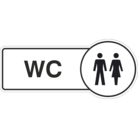 panneau indicateur SafetyMarking®, « toilettes »