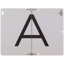 plaque d'avertissement pour transports de déchets