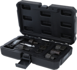 KS Tools 3/8" oil service special profile set for plastic oil drain plugs