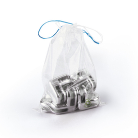 1000 sachets plastique &agrave; cordelettes