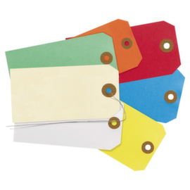 Etiquettes am&eacute;ricaines beige sans attache 90 x 44 mm