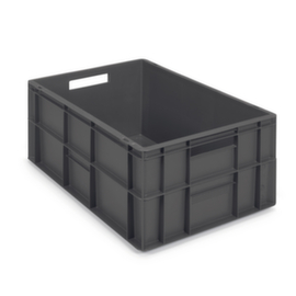 Bac gerbable norme Europe recyclé (poignées ouvertes)