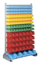 Rayonnage fixe avec bacs &agrave; bec