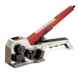 Tendeur-sertisseur universel pour feuillard polypropyl&egrave;ne et polyester 16 mm