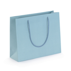 25 sacs pellicul&eacute;s bleu clair effet mat
