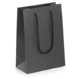 25 sacs pellicul&eacute;s noir effet mat