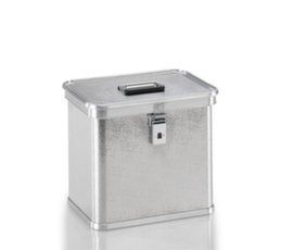 Gmöhling caisse de transport G®-professional BOX en tôle d'aluminium structuré