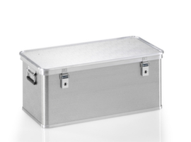 Gmöhling caisse de transport G®-professional BOX en tôle d'aluminium structuré