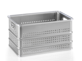 Gmöhling Bac de transport en aluminium G®-CRATE