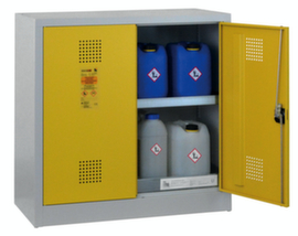 Lacont Armoire de protection de l'environnement storeLAB UWS 10/10 P en tôle d'acier, hauteur x largeur x profondeur 1000 x 1000 x 500 mm