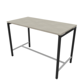 Quadrifoglio Table haute Creo pour conférences, hauteur x largeur x profondeur 1070 x 1600 x 800 mm, panneau béton