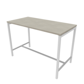 Quadrifoglio Table haute Creo pour conférences, hauteur x largeur x profondeur 1070 x 1600 x 800 mm, panneau béton