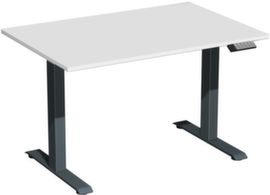 Gera bureau à hauteur réglable électriquement Elevate Plus avec piètement en T