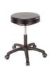 meychair Tabouret d'atelier Assistent Professional, assise noir, roulettes