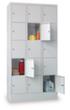 PAVOY Armoire multicases Basis gris clair avec max. 8 casiers  S