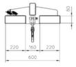 Bauer Bras de charge rigide  S