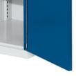 Kappes Armoire verticale RasterPlan®, 2 extensions, RAL7035 gris clair/RAL5010 bleu gentiane