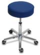 Tabouret pivotant hauteur réglable avec assise en similicuir  S