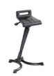 meychair Aide à la station debout Assistent Futura AF5 avec colonne inclinée, hauteur d’assise 670 - 910 mm, piètement RAL9005 noir foncé