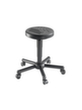 meychair Tabouret Assistent A9, assise noir, roulettes