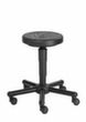 meychair Tabouret Assistent A9, assise noir, roulettes