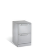 C+P Armoire pour dossiers suspendus Asisto, 2 extensions, RAL7035 gris clair/RAL7035 gris clair