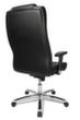 Topstar Fauteuil pivotant Chairman 10, revêtement cuir, noir  S