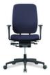 Grammer Office Siège de bureau pivotant GLOBEline avec mécanisme synchrone, bleu foncé