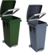 Poubelle à pédale mobile capacité 80 l